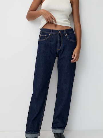 Regular Jean Pull&Bear en bleu : devant