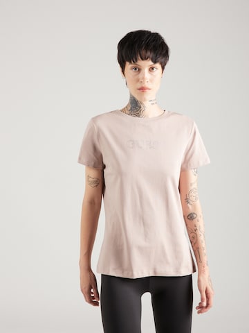 GUESS Performance Shirt 'BRIANA' in Beige: front