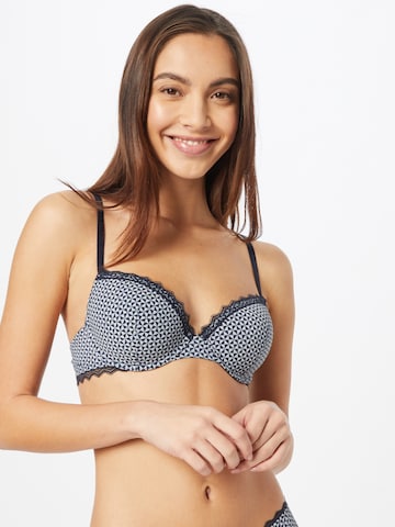 ESPRIT T-shirt Bra in Blue: front