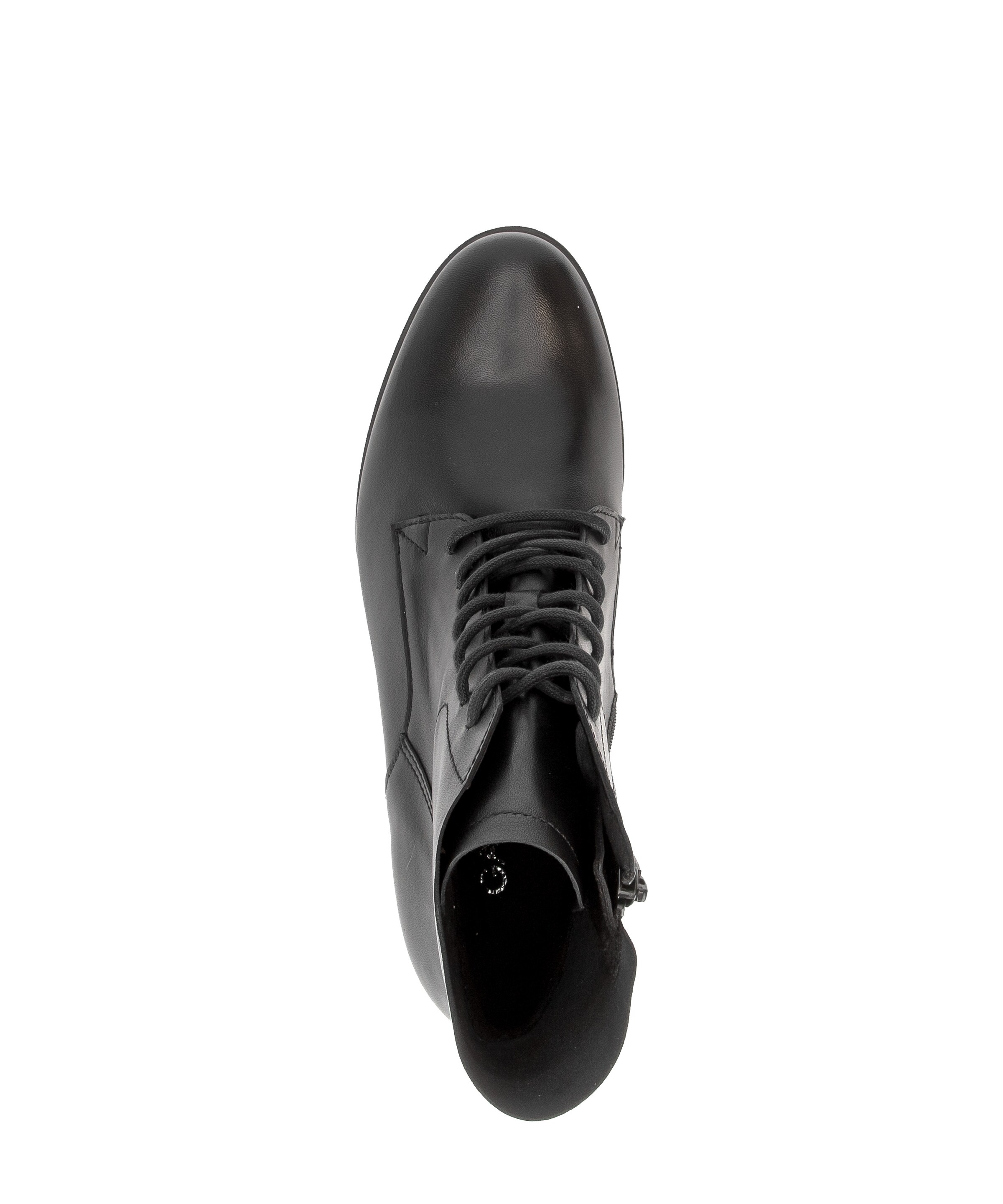 GABOR Lace-Up Ankle Boots in Black
