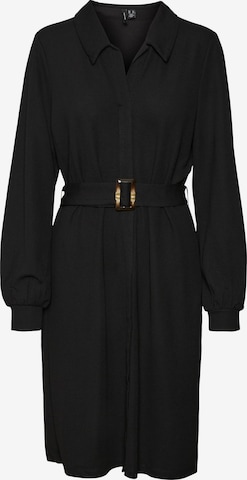 VERO MODAKošulja haljina 'Pam' - crna boja: prednji dio