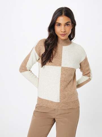 LMTD Sweater in Brown: front