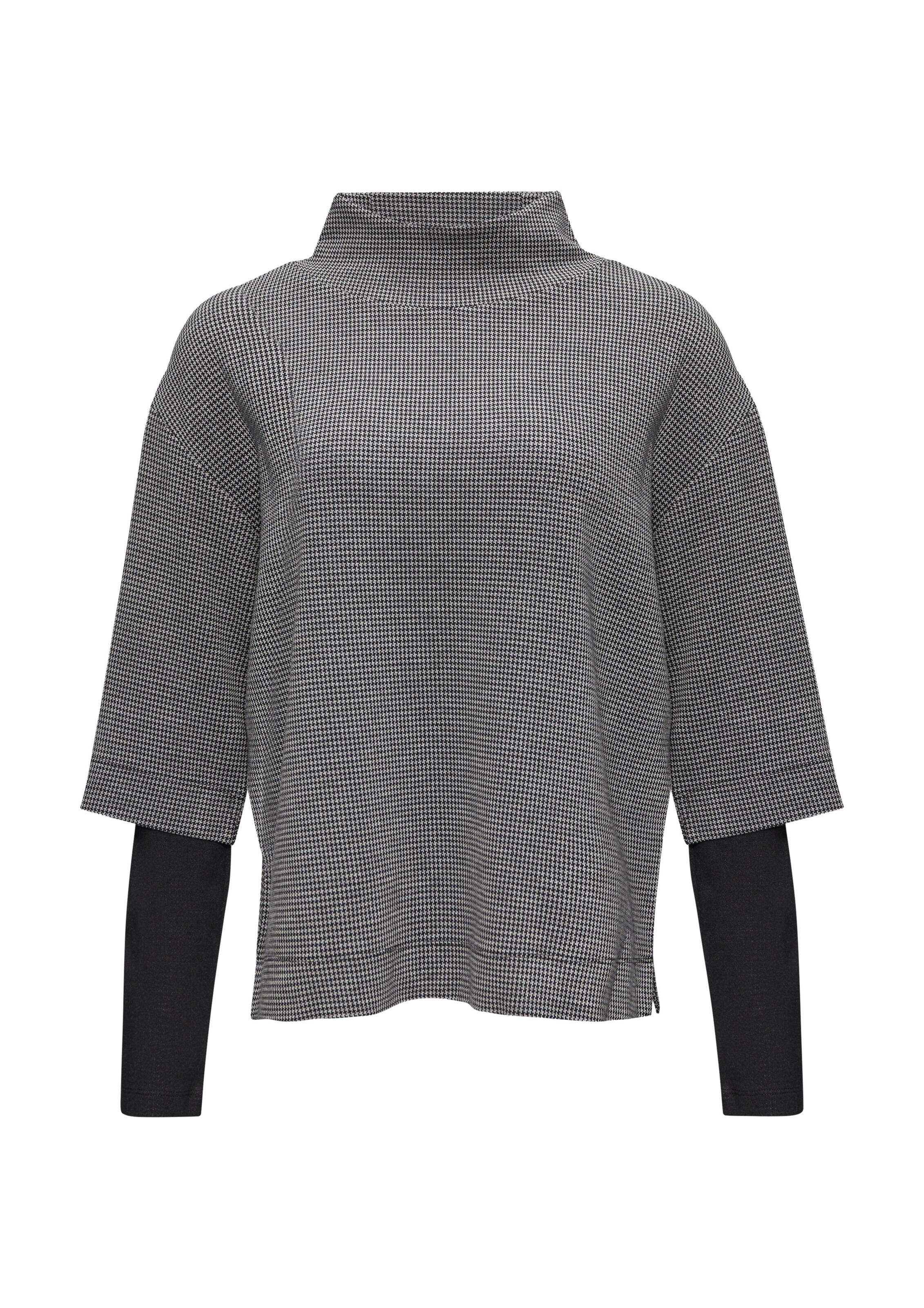 s.Oliver Sweatshirt in Schwarz: Vorderseite