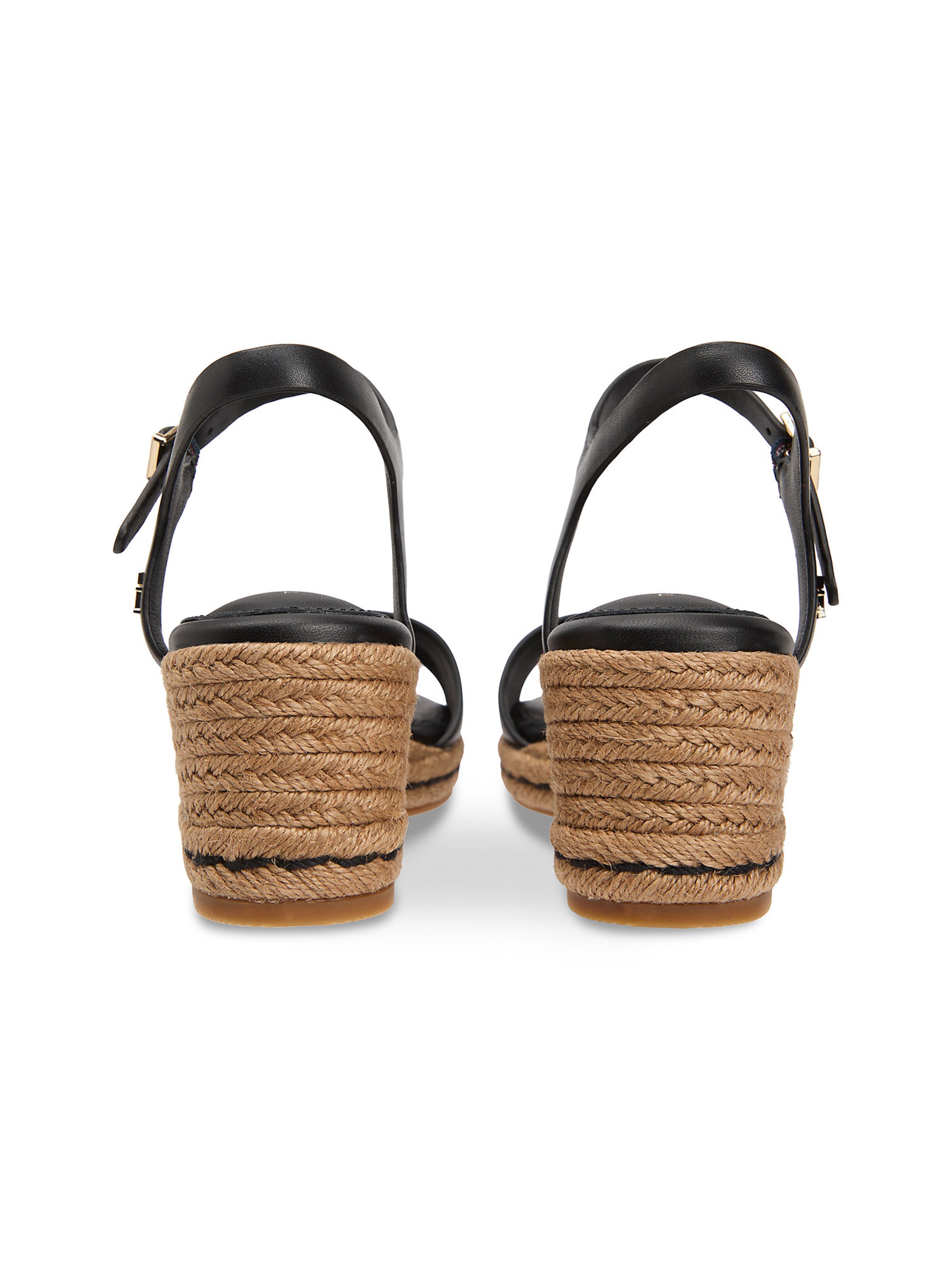Sandales à lanières TOMMY HILFIGER en noir