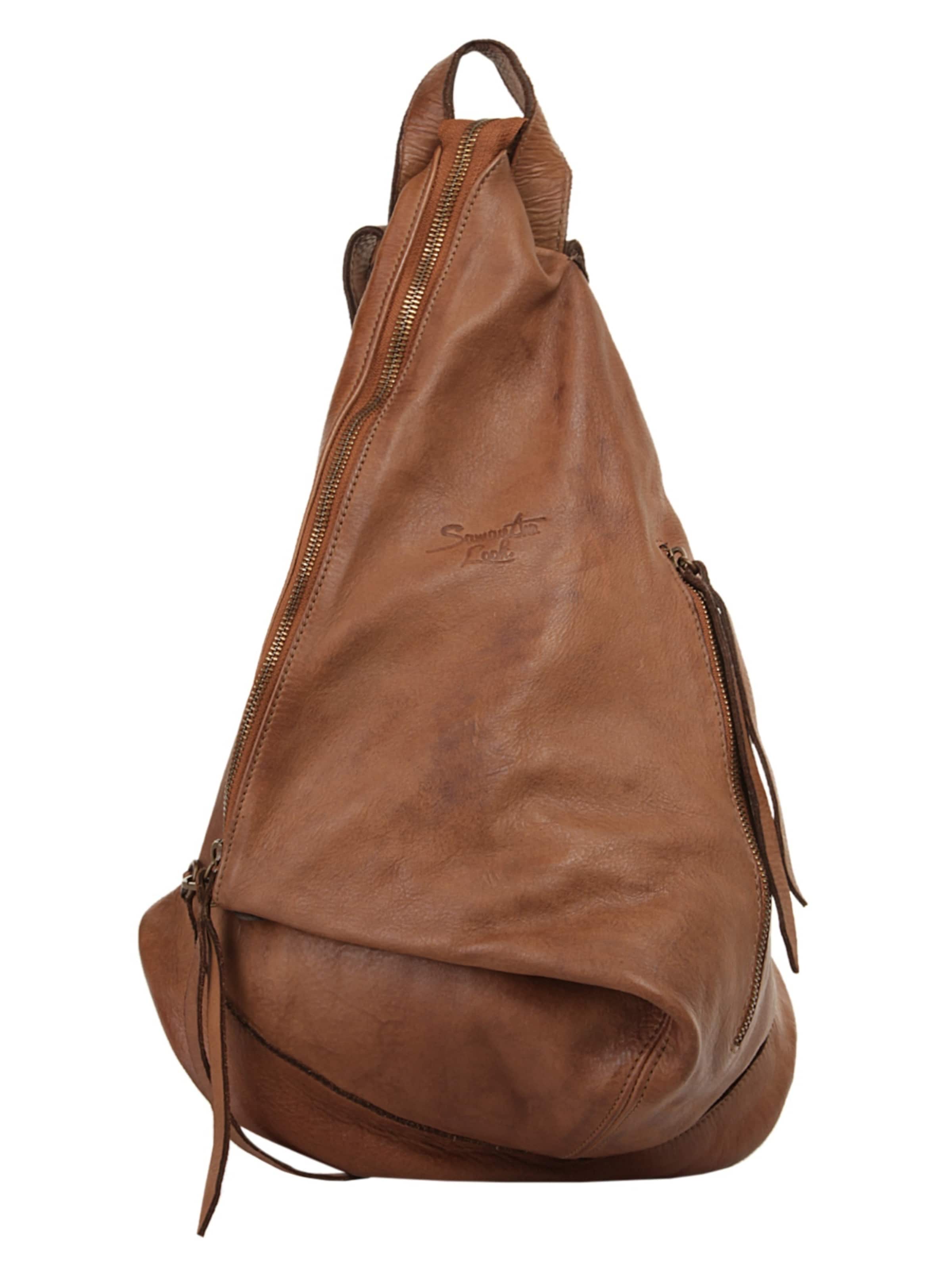 Sac à dos Samantha Look en marron : devant
