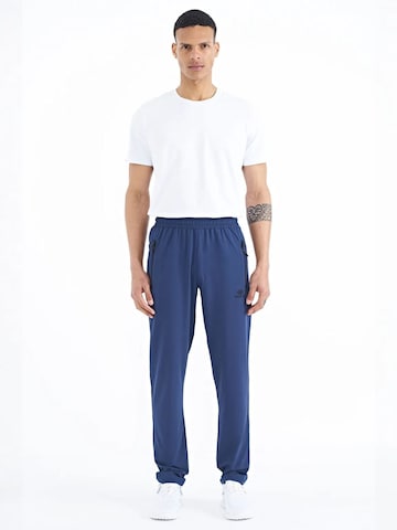 Tommy Life Regular Sportbroek in Blauw