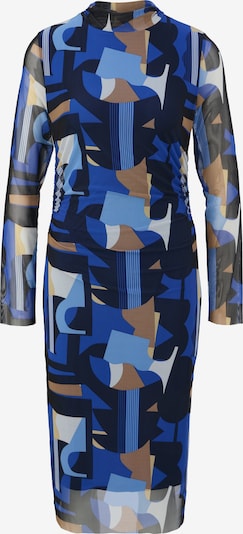 s.Oliver BLACK LABEL Kleid in beige / blau / hellblau / offwhite, Produktansicht