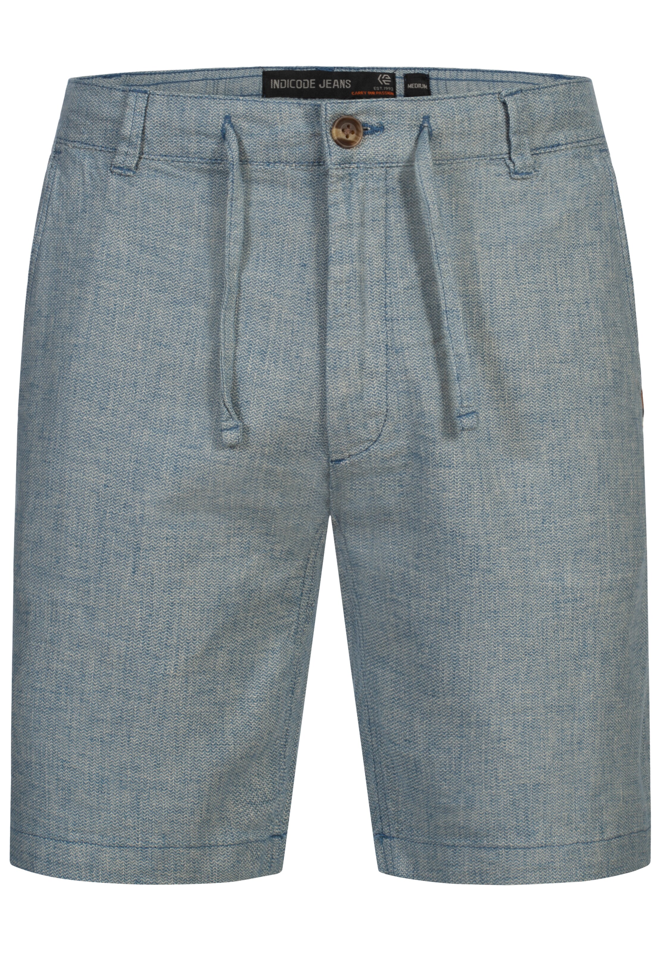 INDICODE JEANS Broek 'Erwil' in Blauw: voorkant