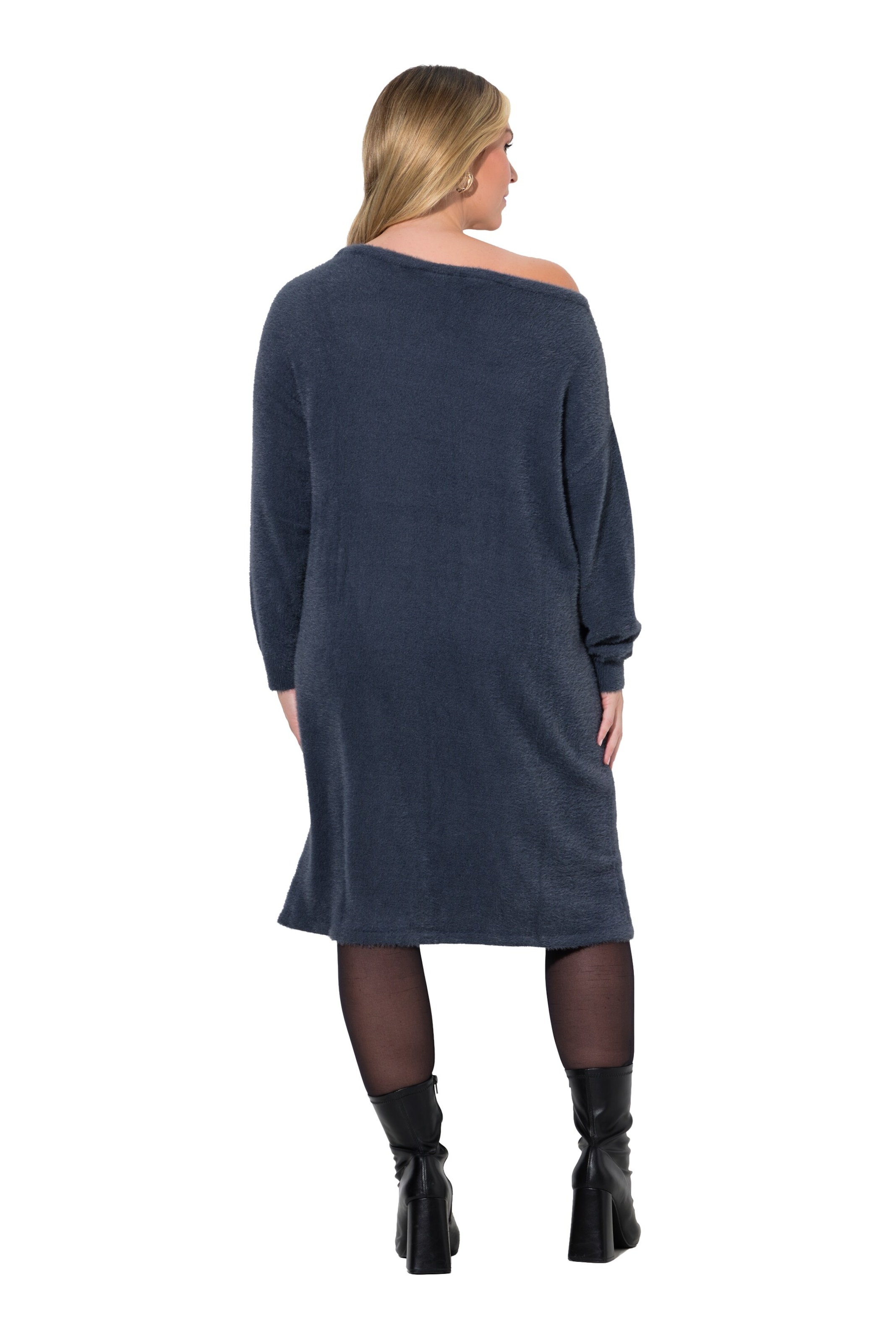 MIAMODA Knit dress in Blue