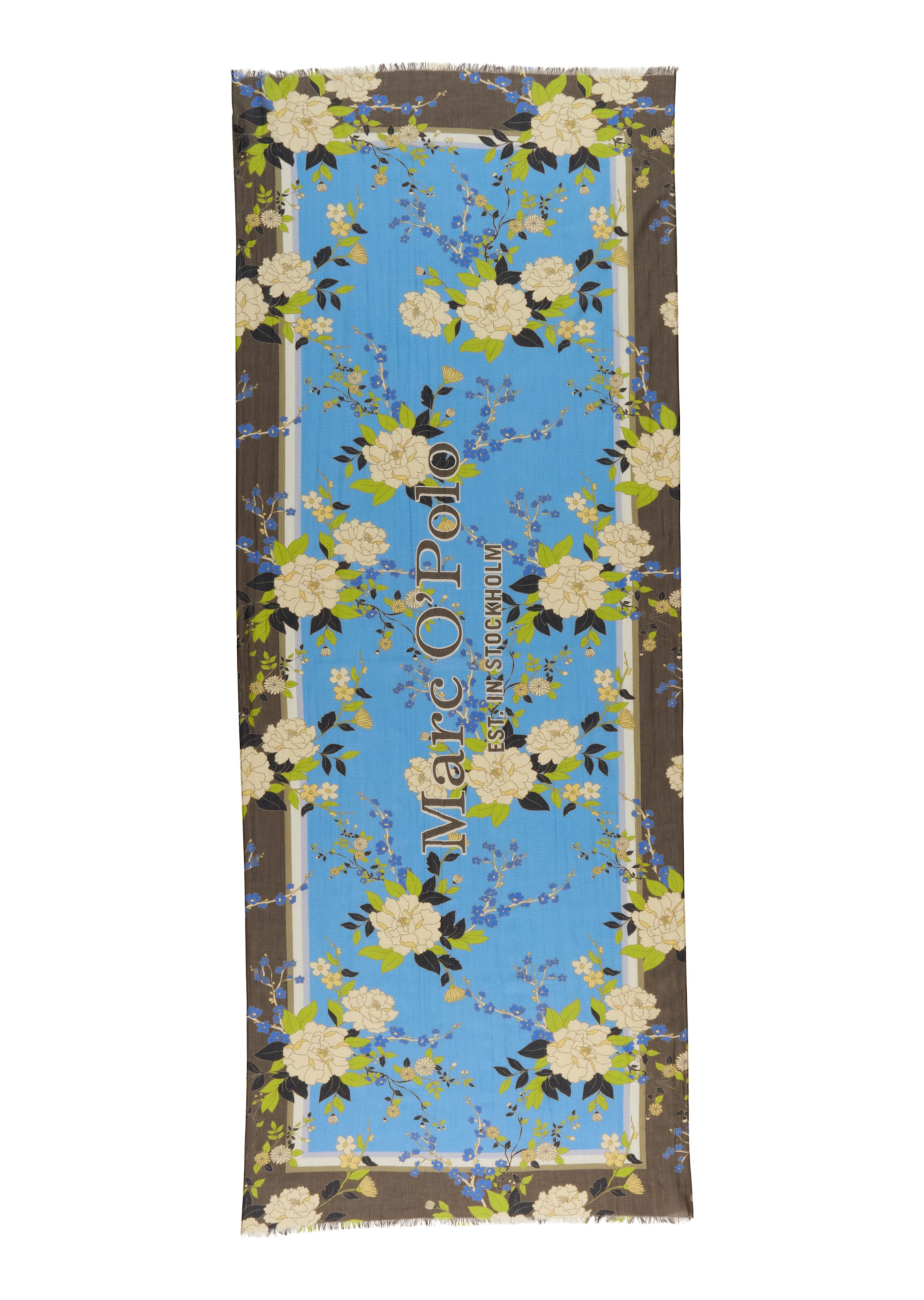 Marc O'Polo Shawl in Blue: front