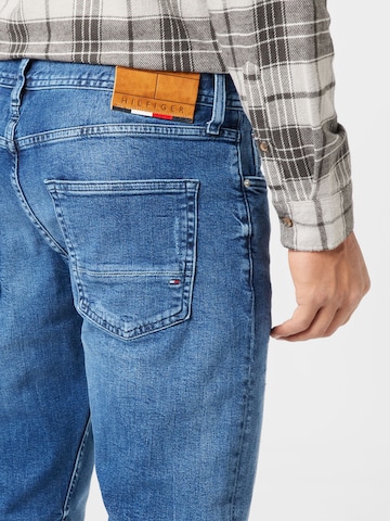 TOMMY HILFIGER Tapered Jeans 'Houston' in Blue