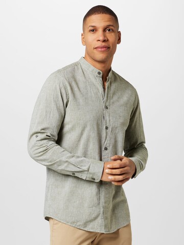 STRELLSON Regular fit Button Up Shirt 'Conell' in Green: front