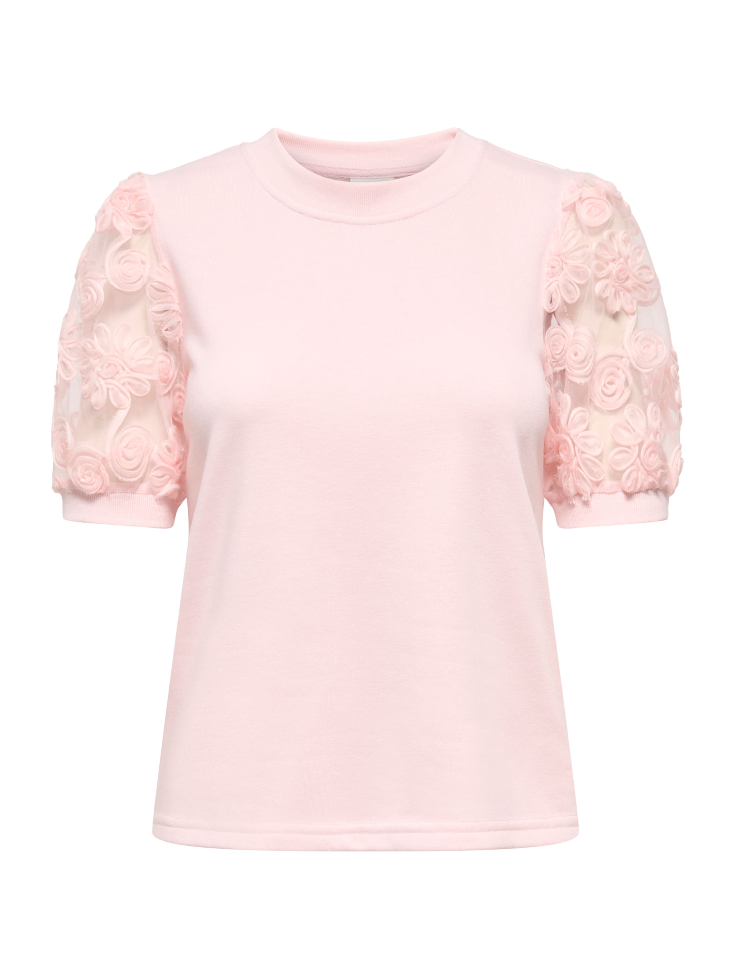 JDY Sweatshirt 'JDYFAIRVIEW' in Roze: voorkant