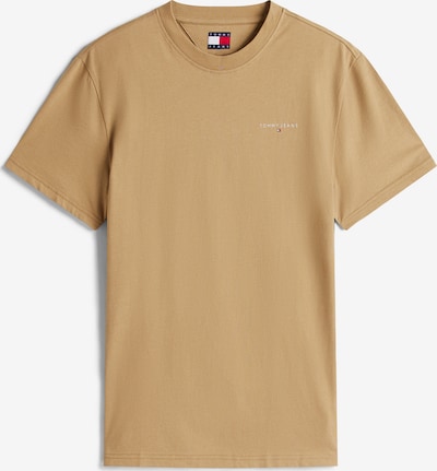 Tommy Jeans Majica u boja devine dlake (camel) / bijela, Pregled proizvoda