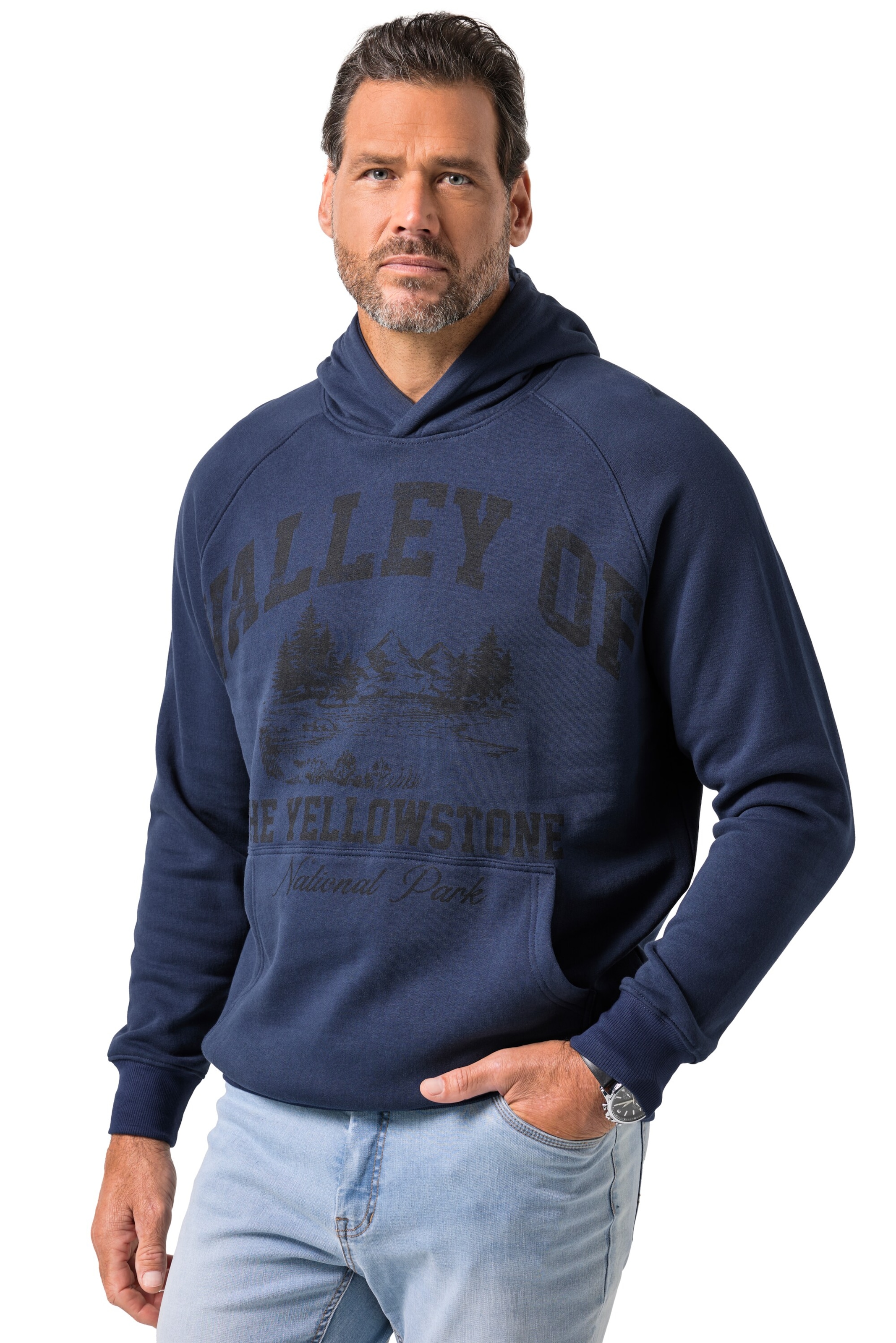 JP1880 Sweatshirt in Blue: front