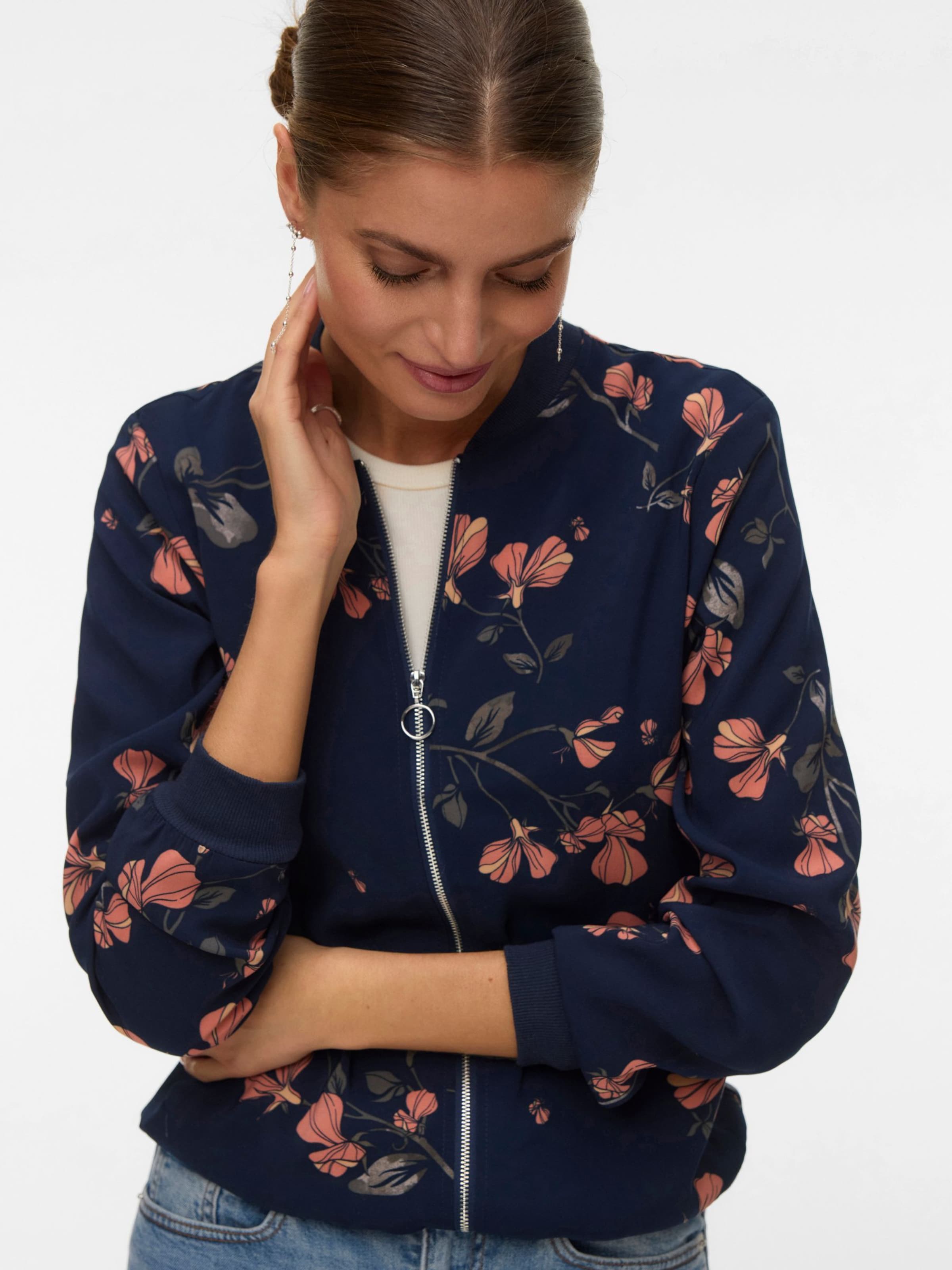 VERO MODA Демисезонная куртка 'VMCoco' в Синий
