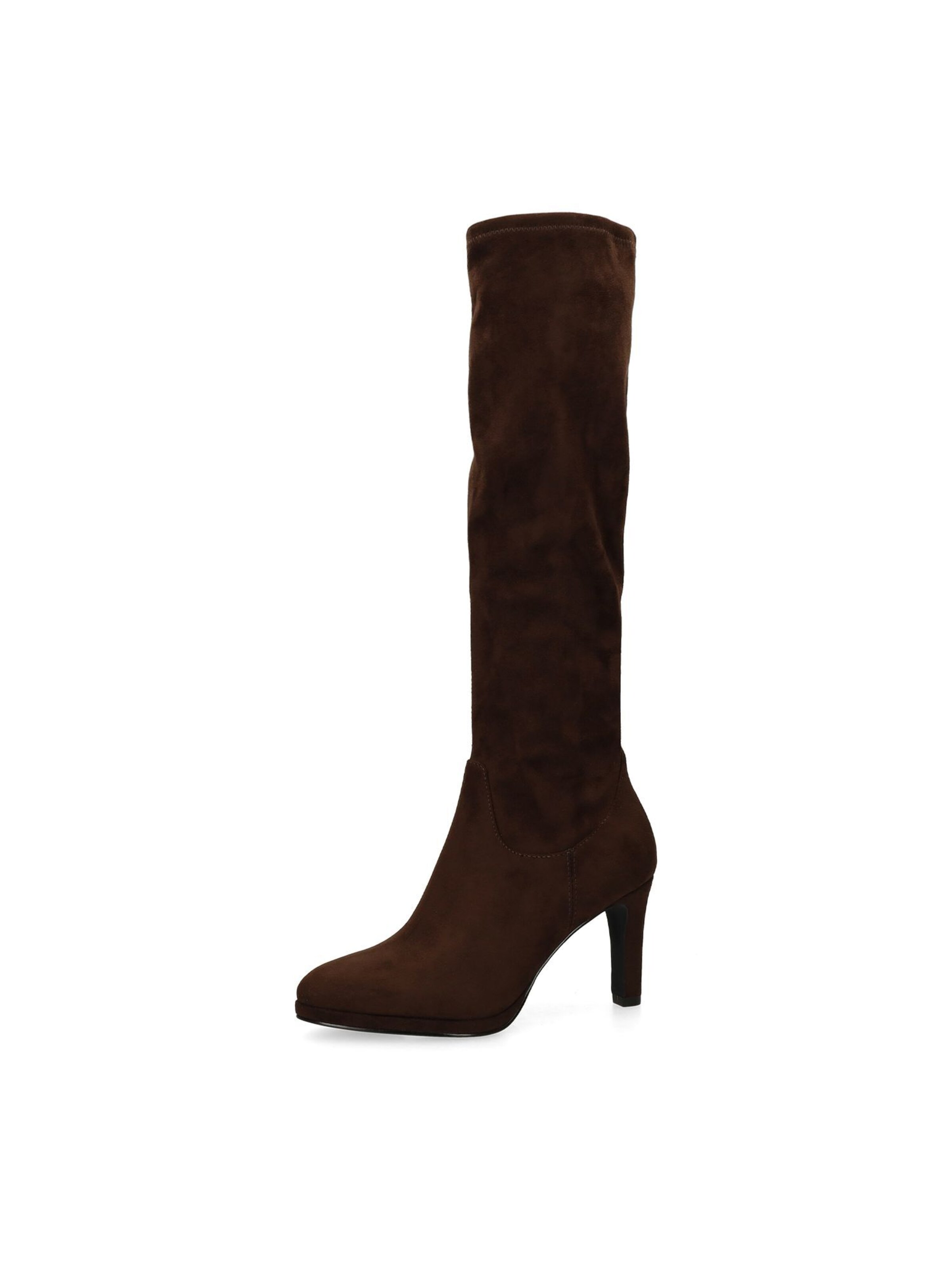 Bottes MANFIELD en marron : devant