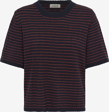 Pull-over 'SLSpina' SOAKED IN LUXURY en bleu : devant