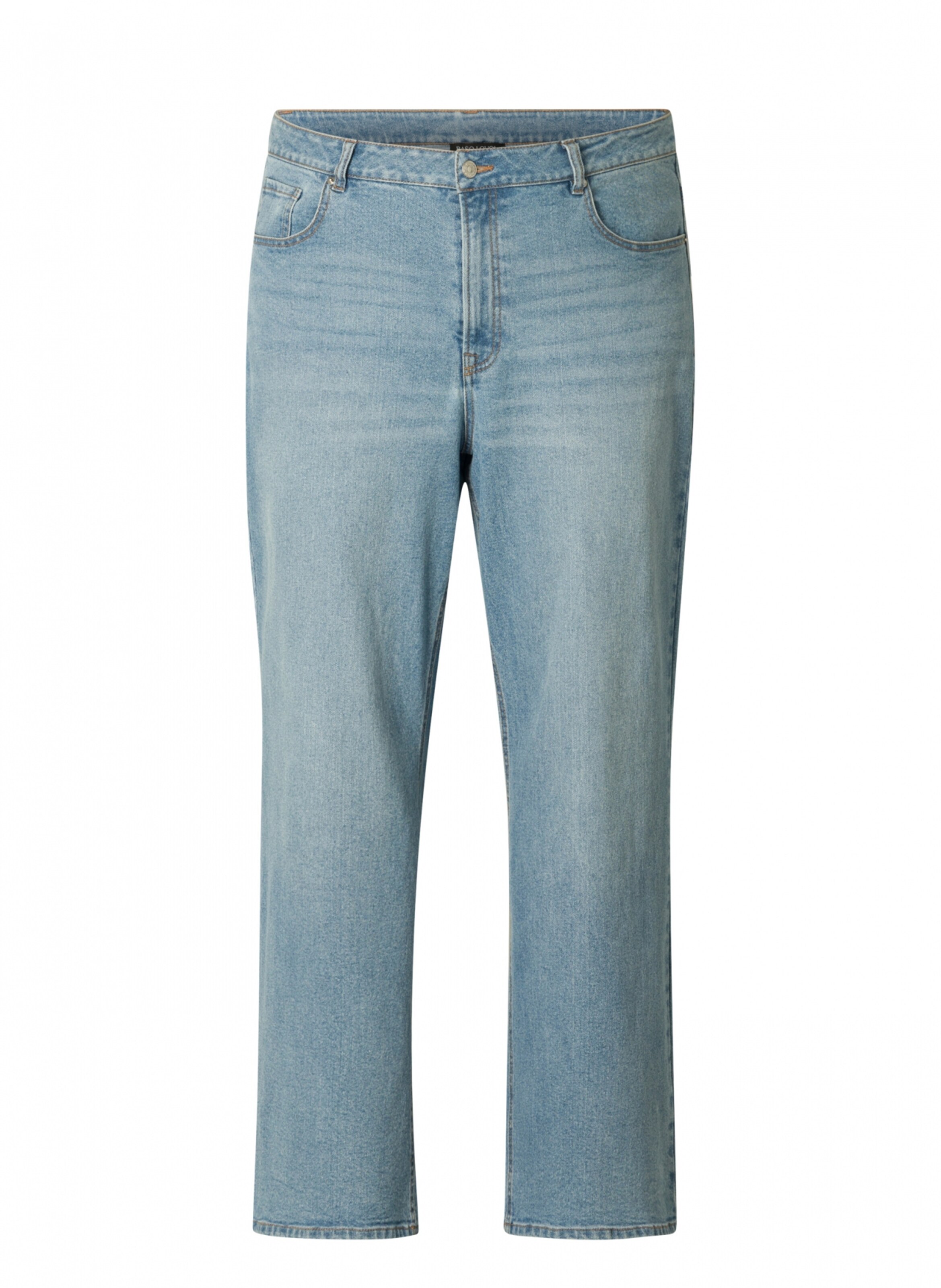 BASE LEVEL CURVY Wide leg Jeans in Blue: front