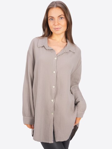 Seasons of April Blouse 'Susie' in Grijs