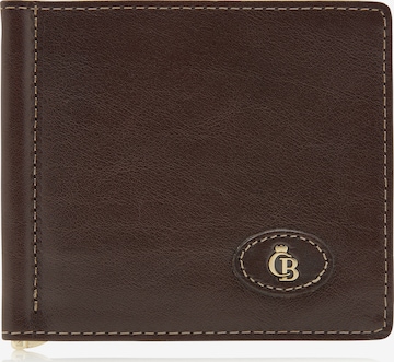 Portamonete 'Gaucho' di Castelijn & Beerens in marrone: frontale