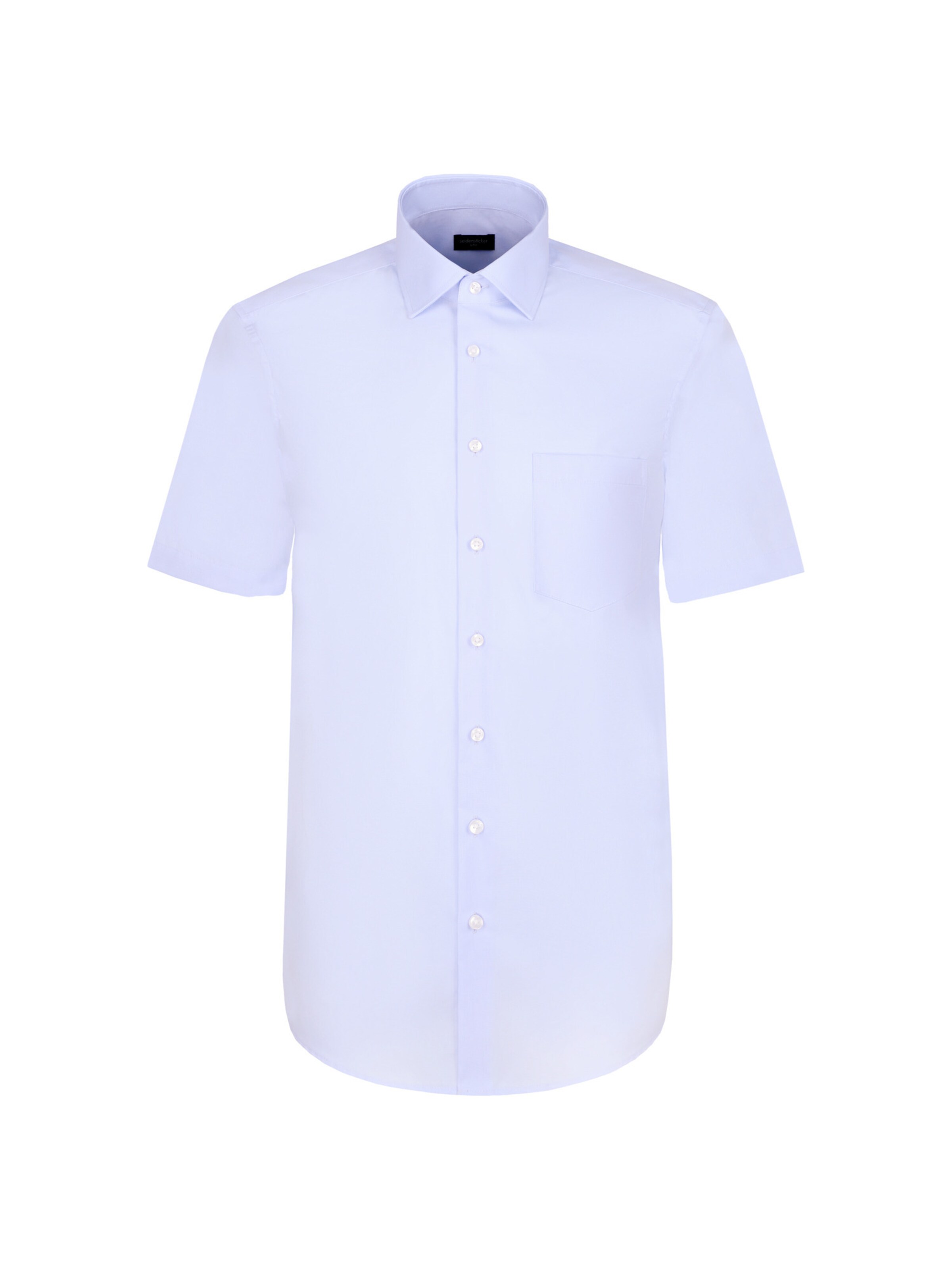 SEIDENSTICKER Regular Fit Businesshemd in Blau: Vorderseite