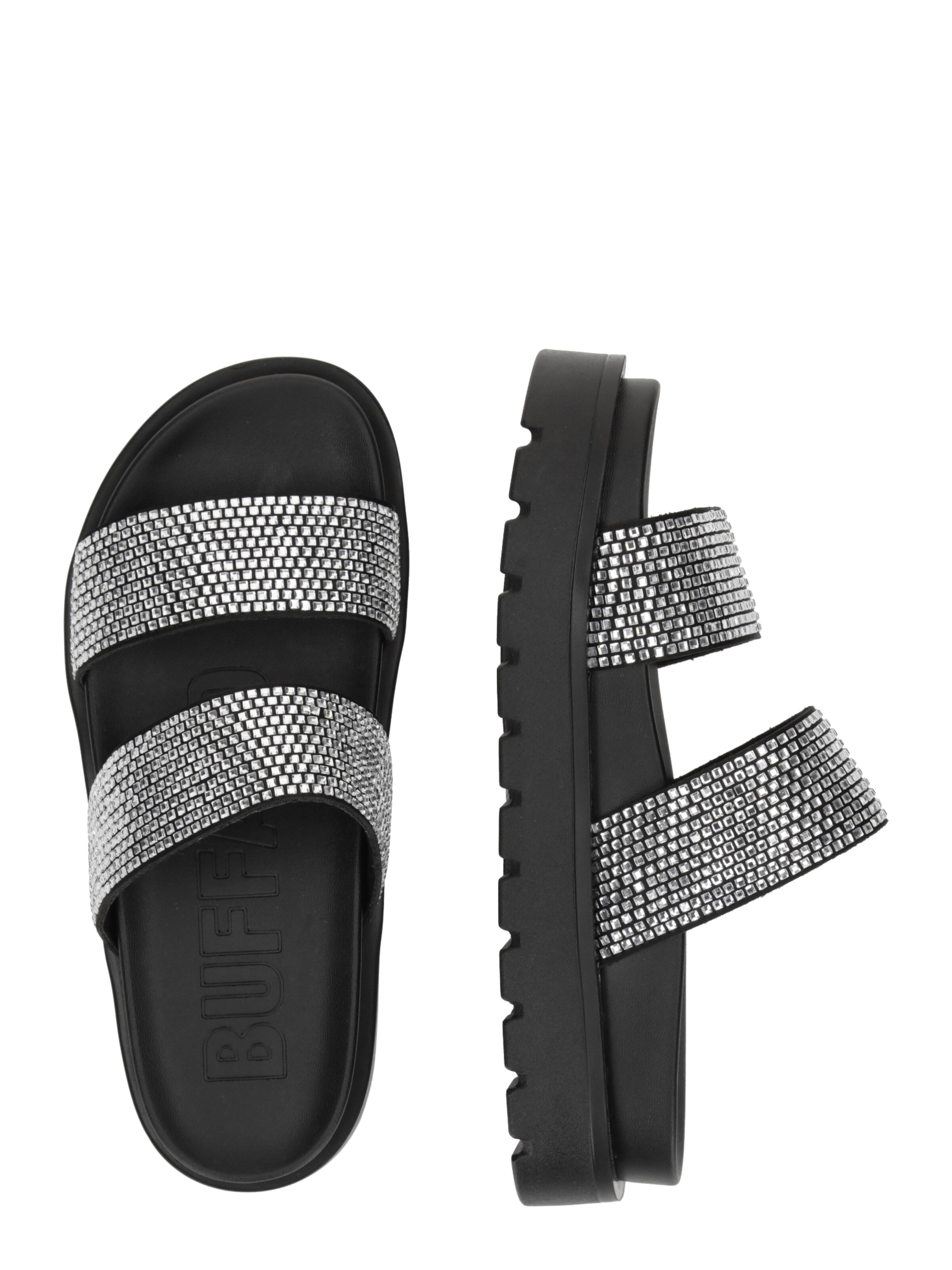 BUFFALO Plätu 'Raya', värv must