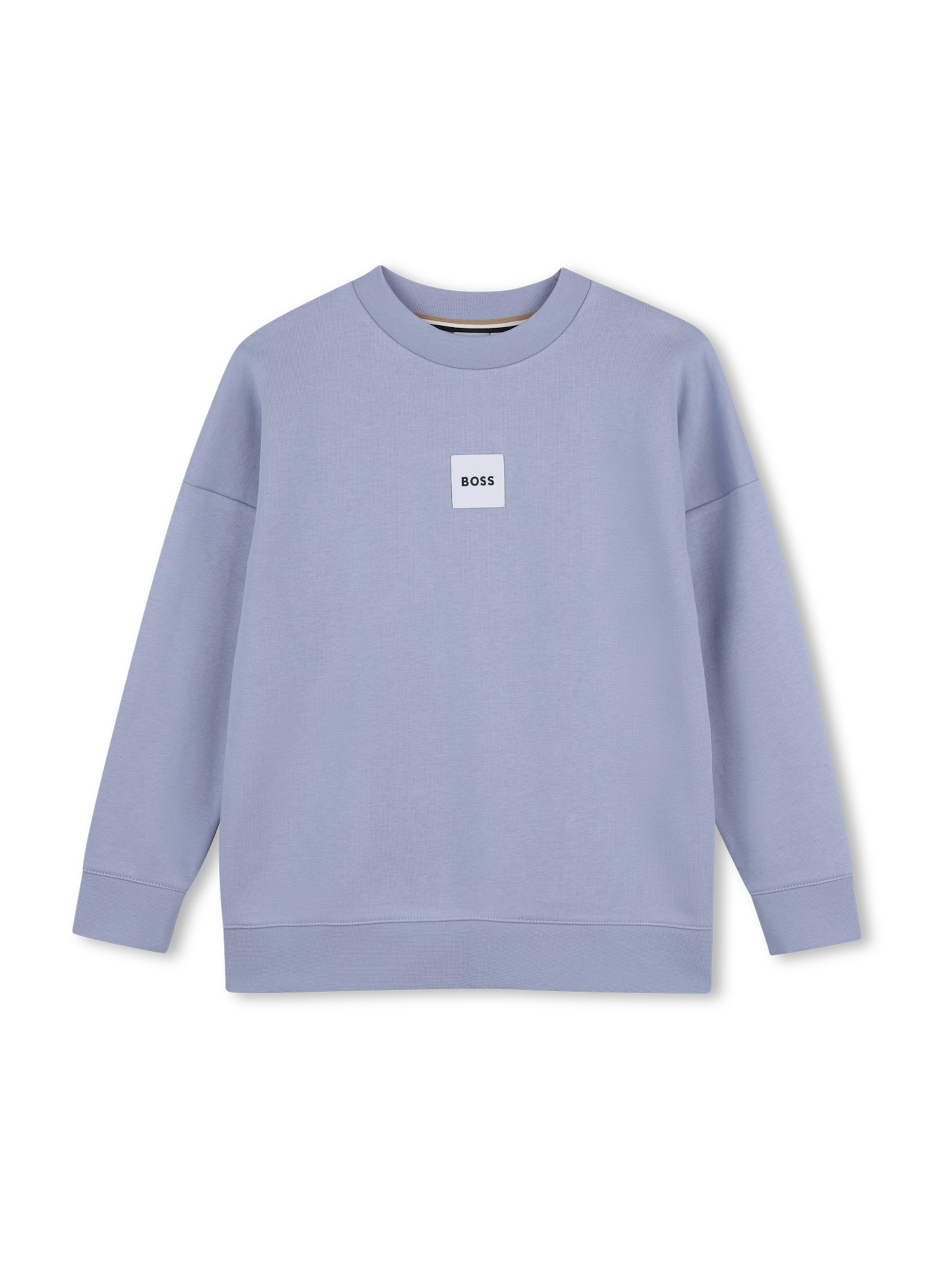 BOSS Majica | modra barva: sprednja stran