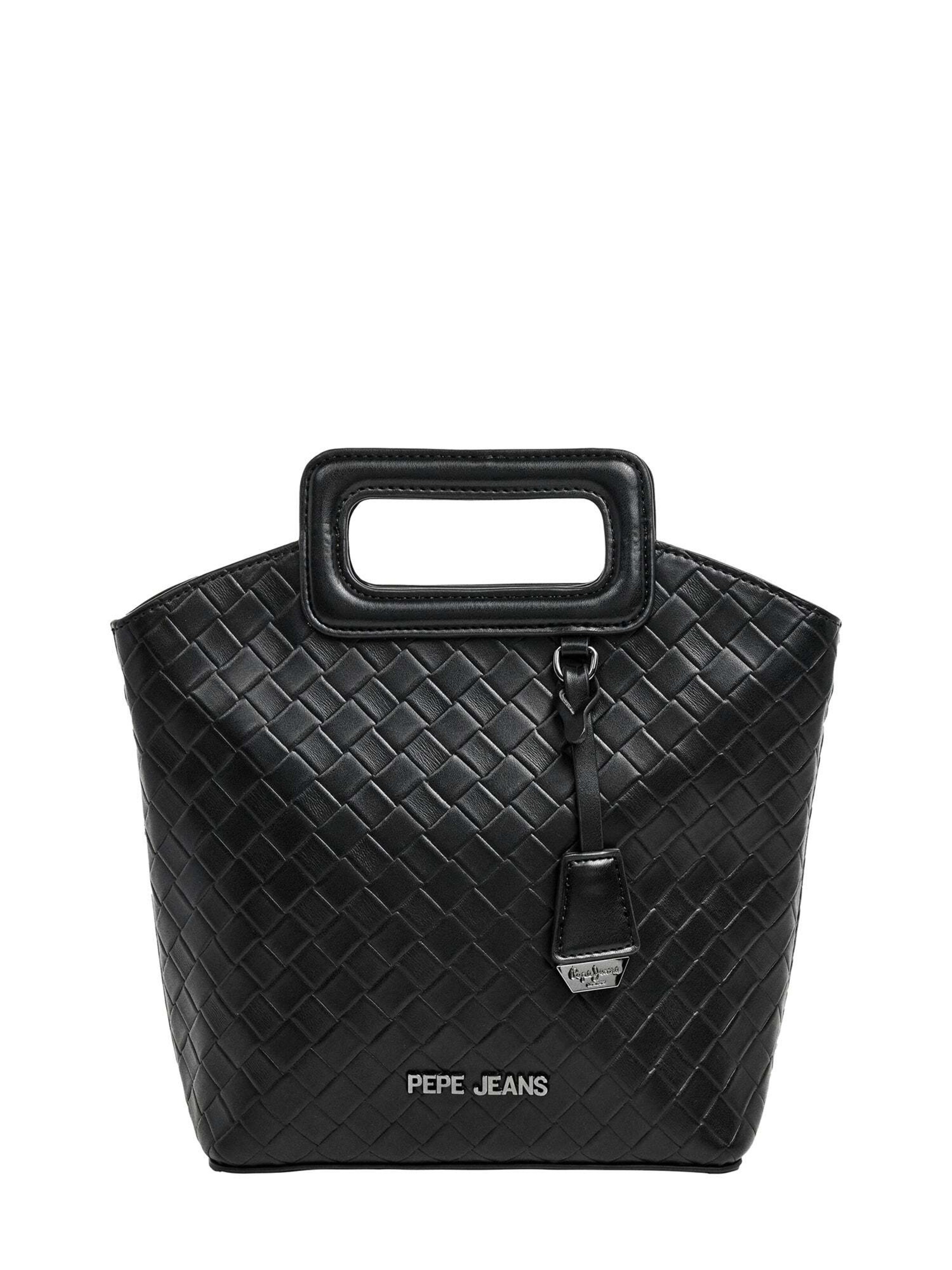 Sacs à main 'Teagan' Pepe Jeans en noir : devant
