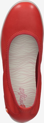 Softinos Ballet Flats in Red