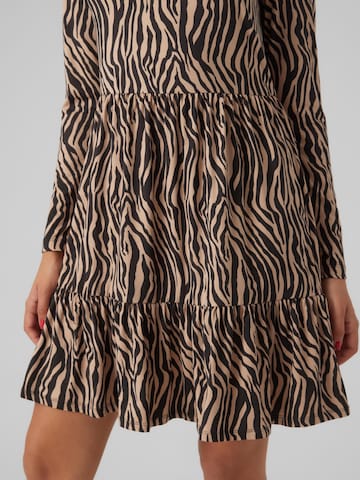 Robe 'INA' VERO MODA en marron