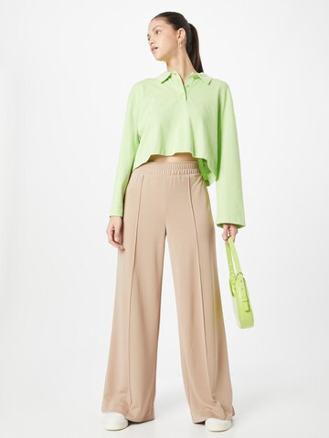 Wide leg Pantaloni di ESPRIT in beige