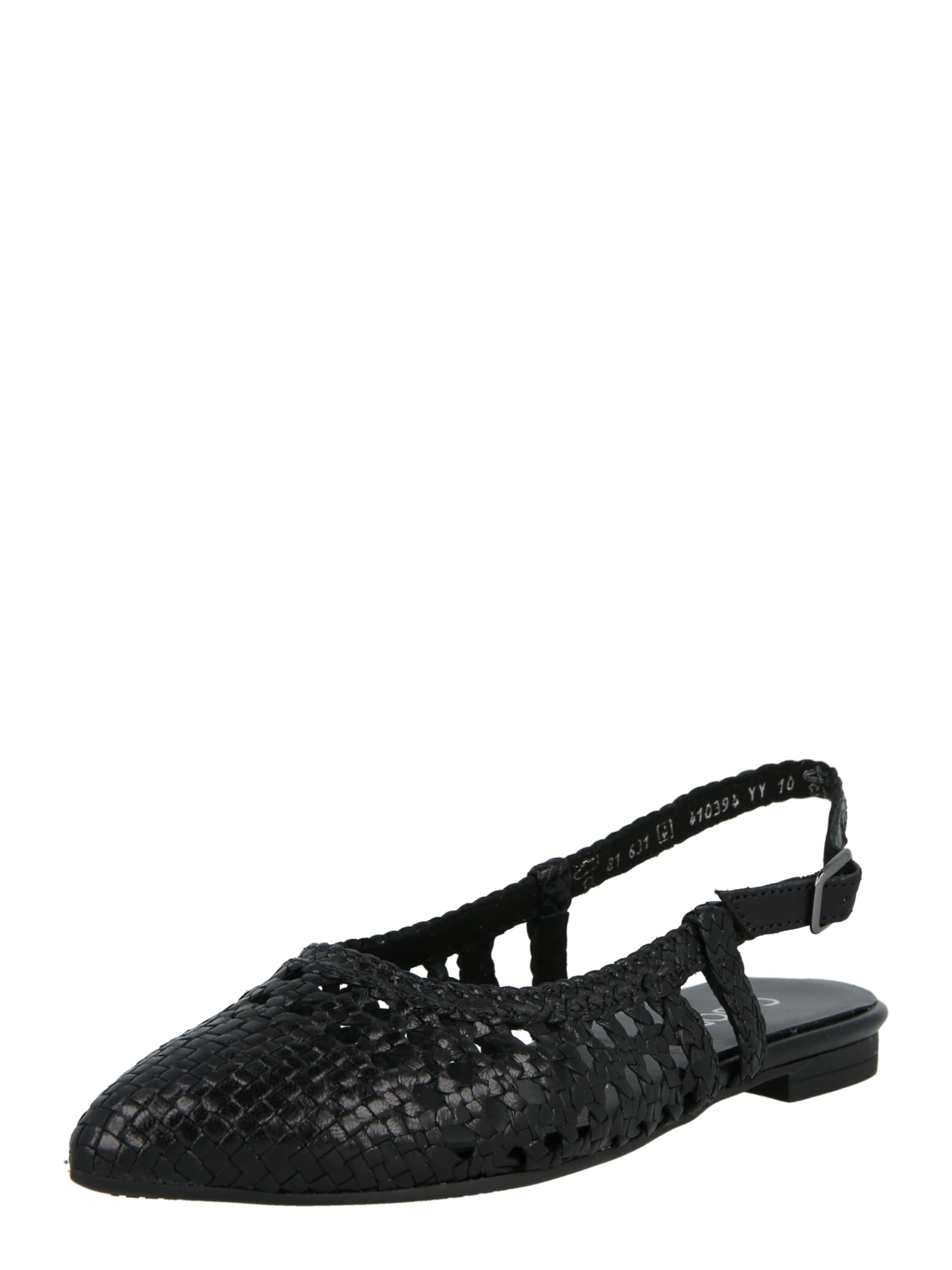 GABOR Балетки с ремешком в Черный, Обзор товара