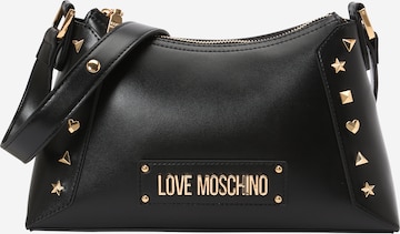 Love Moschino Umhängetasche in Schwarz: Vorderseite