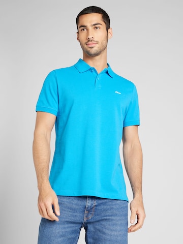 s.Oliver Shirt in Blauw: voorkant