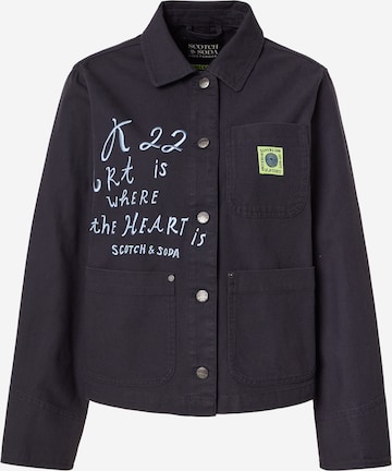 juoda SCOTCH & SODA Demisezoninė striukė: priekis