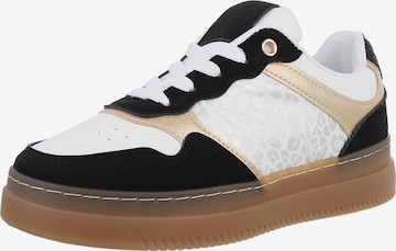 Ital-Design Sneaker in Schwarz: Vorderseite