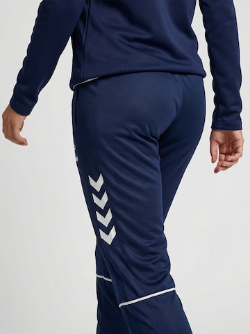 Hummel Slim fit Sports trousers 'Core 2.0' in Blue