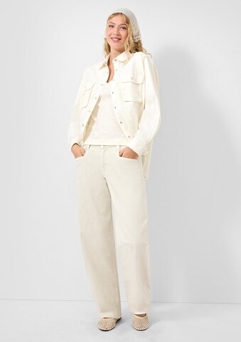 QS Bluse in Beige