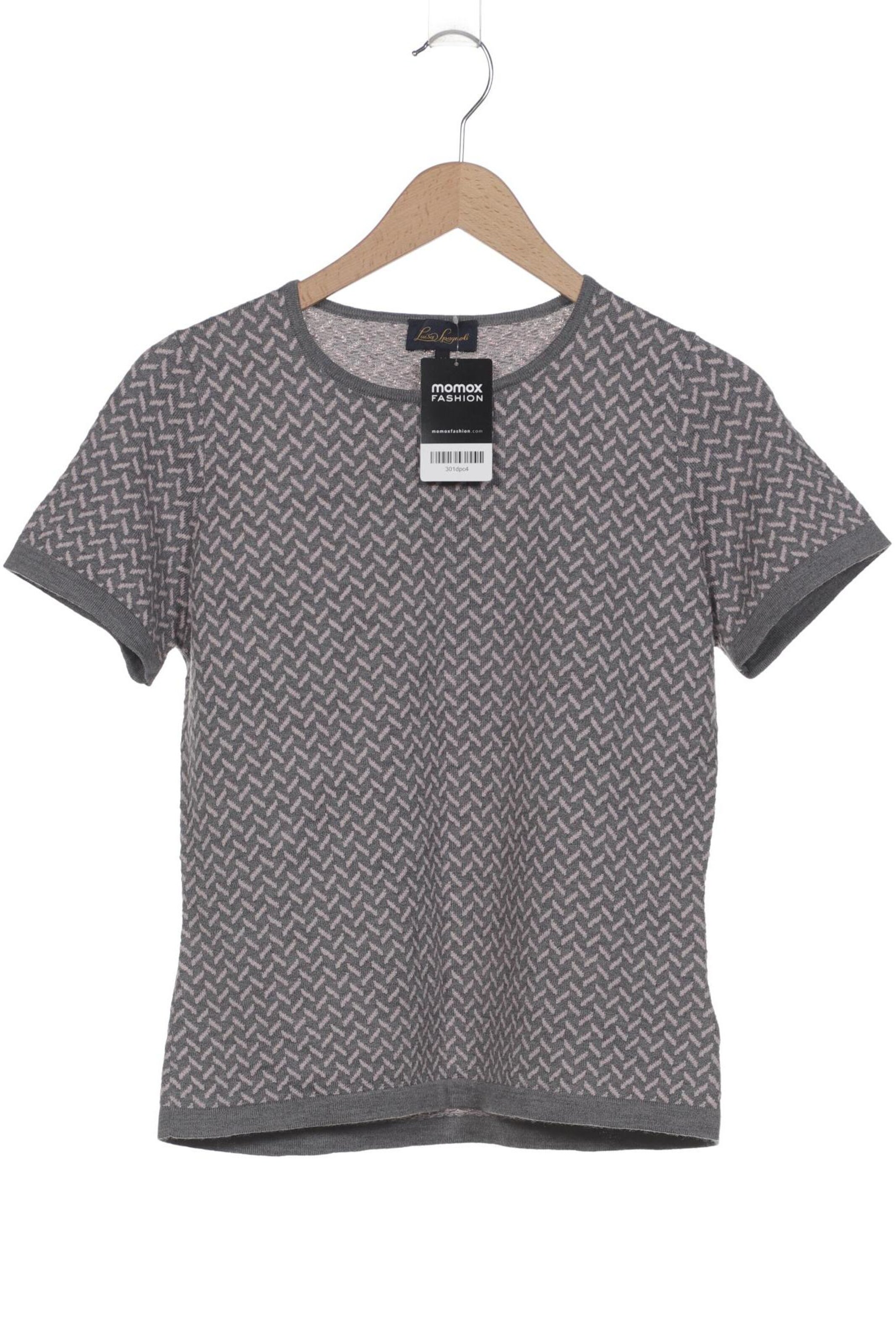 Luisa Spagnoli Pullover M in Grau: Vorderseite