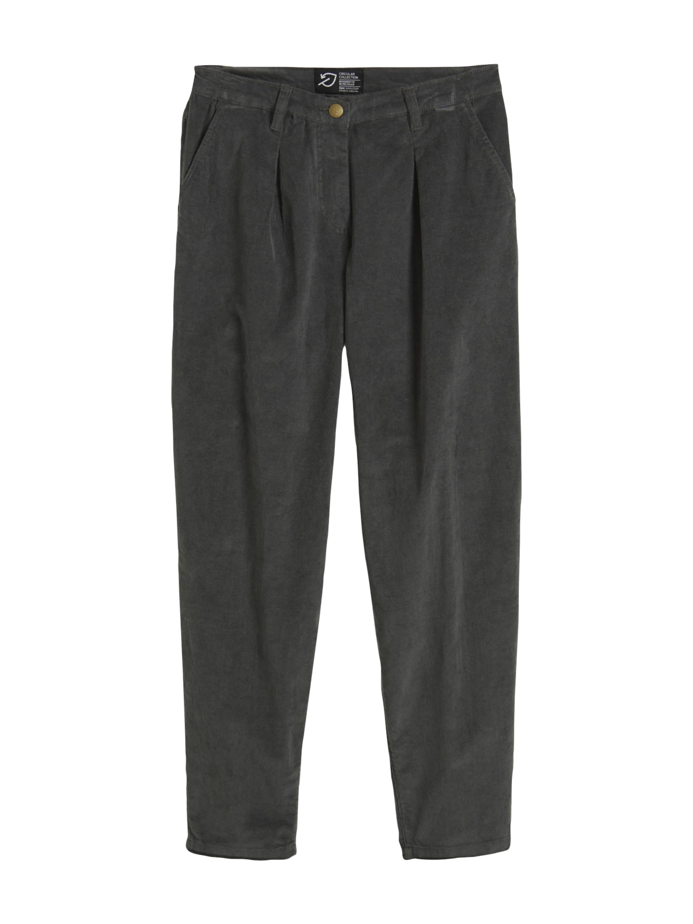 bonprix Loosefit Broek in Grijs: voorkant