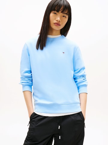 Tommy Jeans Mikina - Modrá: predná strana