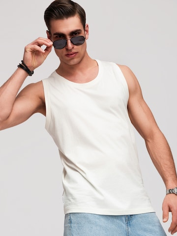 Ombre - Camiseta en blanco