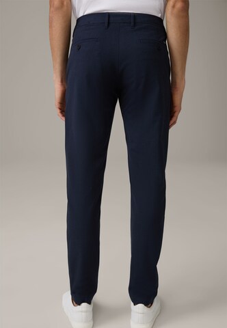 STRELLSON Slimfit Hose in Blau