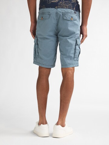 Petrol Industries Regular Cargobroek in Blauw