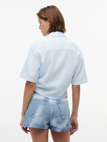 Chemisier Tommy Jeans en bleu