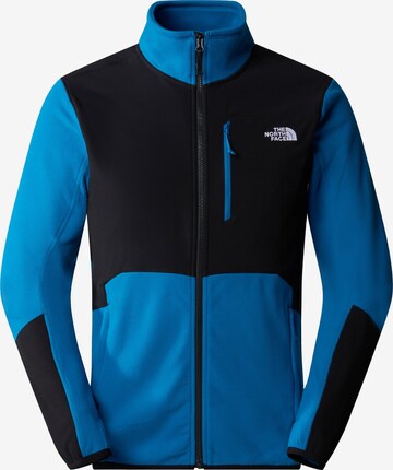 THE NORTH FACE Funktionsfleecejacke 'GLACIER' in Blau: predná strana