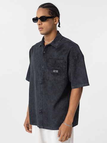 Dandalo Comfort fit Button Up Shirt in Black
