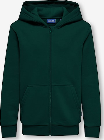 Only & Sons Junior Sweatvest 'OSJCeres' in Groen: voorkant