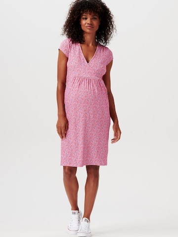 Noppies Dress in Pink: front